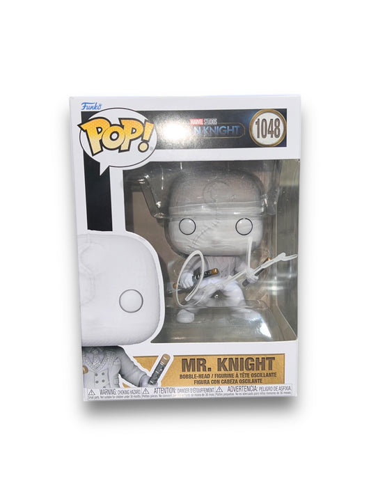 Oscar Isaac Signed Moon Knight- Mr Knight Funko Pop