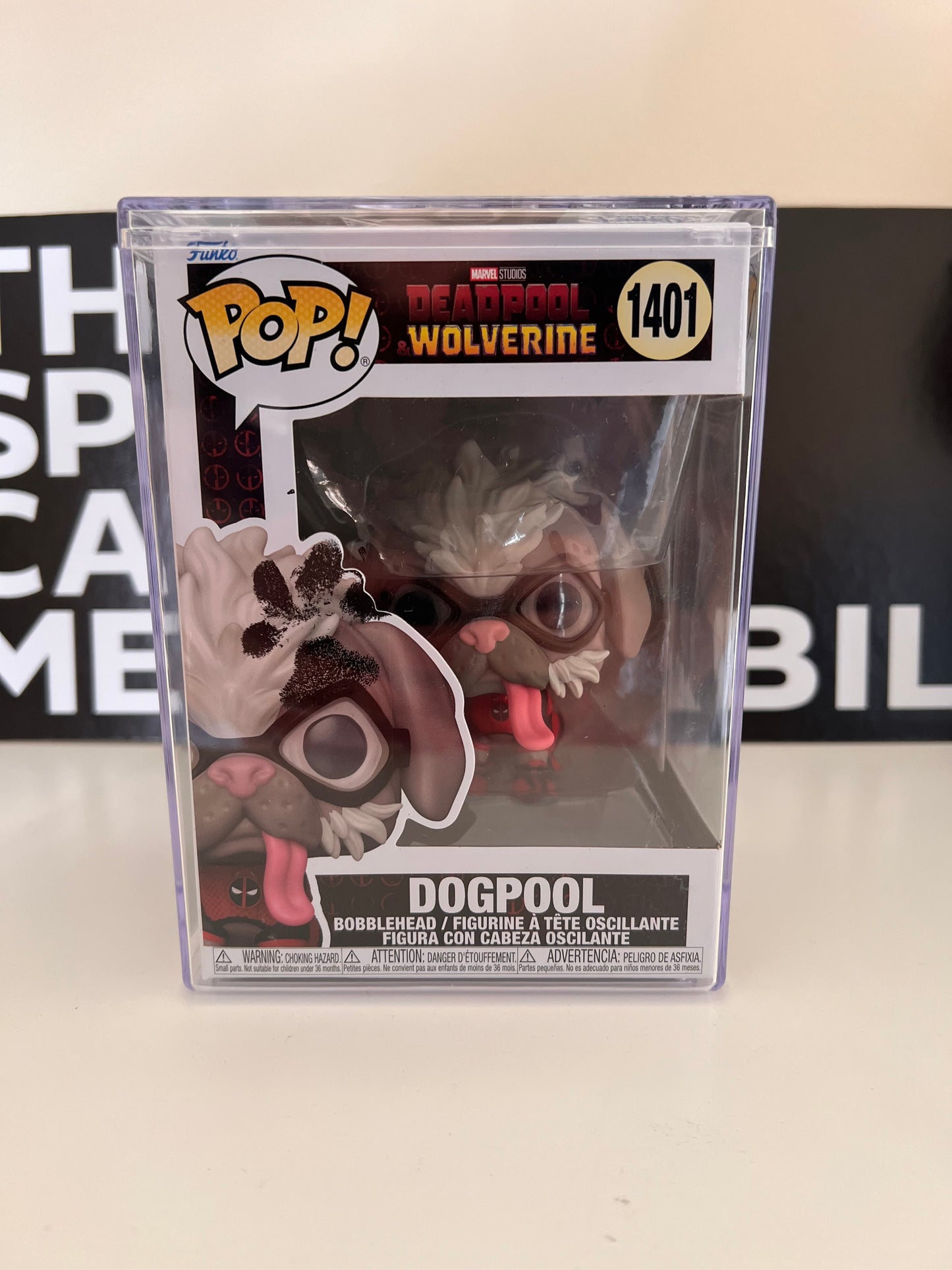 Peggy Aka Dogpool Signed (Pawtograph Paw Print) Dogpool Funko Pop (3)