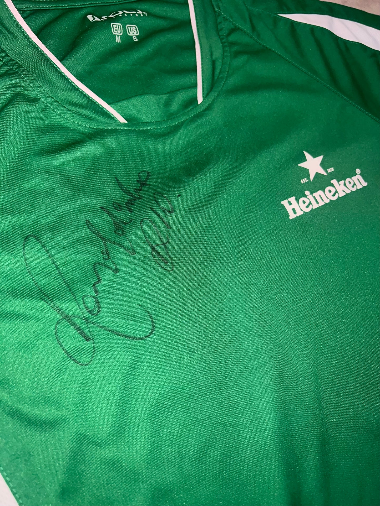 Ronaldinho Signed Limited Edition Shirt- Heineken 1/50