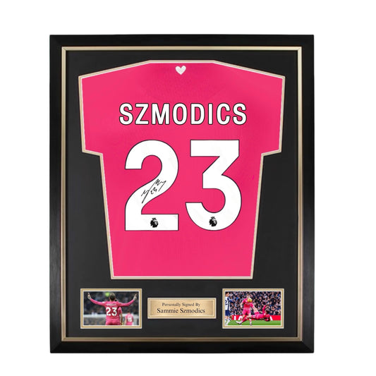 Sammie Szmodics Signed Ipswich Town 24/25 Third Shirt- Deluxe Framed