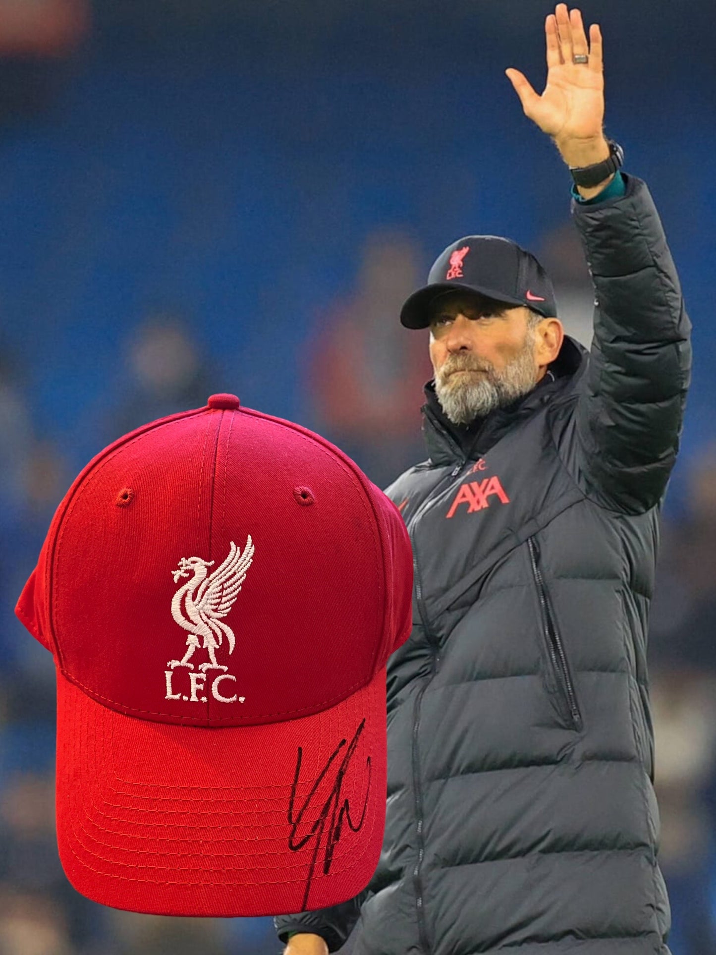 Jurgen Klopp Signed Liverpool Official Cap