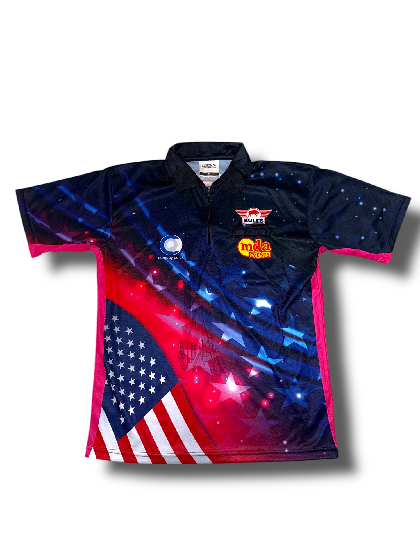 ‘Rapid’ Ricky Evans Signed Darts Shirt (USA 2024 Style)