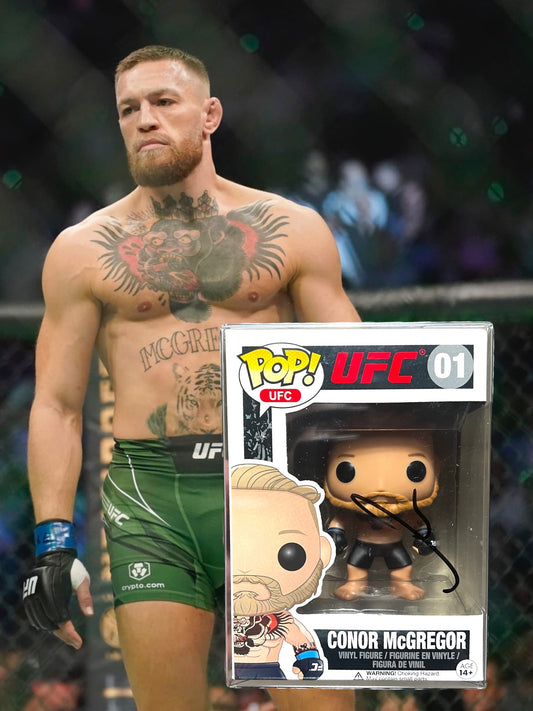 Conor McGregor Signed UFC 01 Funko Pop