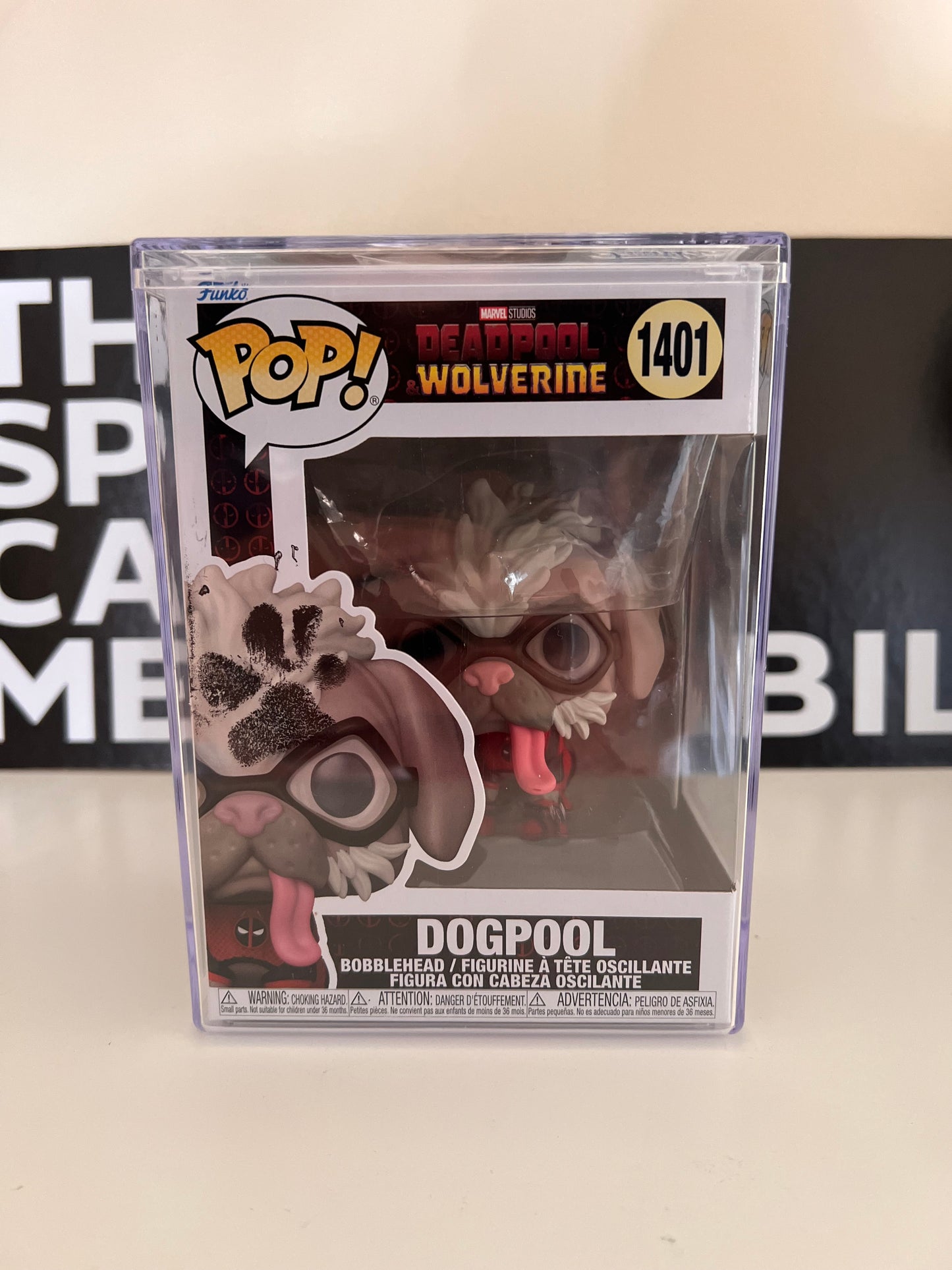 Peggy Aka Dogpool Signed (Pawtograph Paw Print) Dogpool Funko Pop (2)