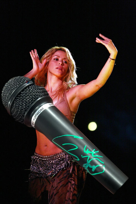 Shakira Signed Microphone