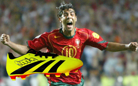 Rui Costa Signed Adidas Football Boot