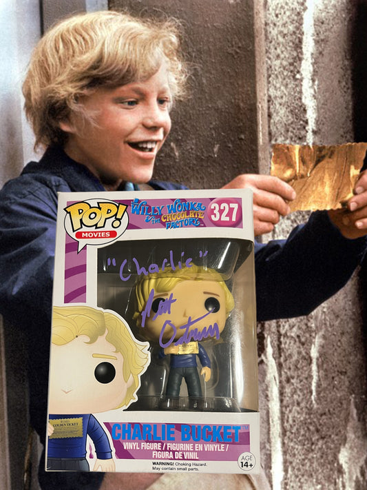 Peter Ostrum ‘Charlie Bucket’ Signed Willy Wonka And The Chocolate Factory Funko Pop