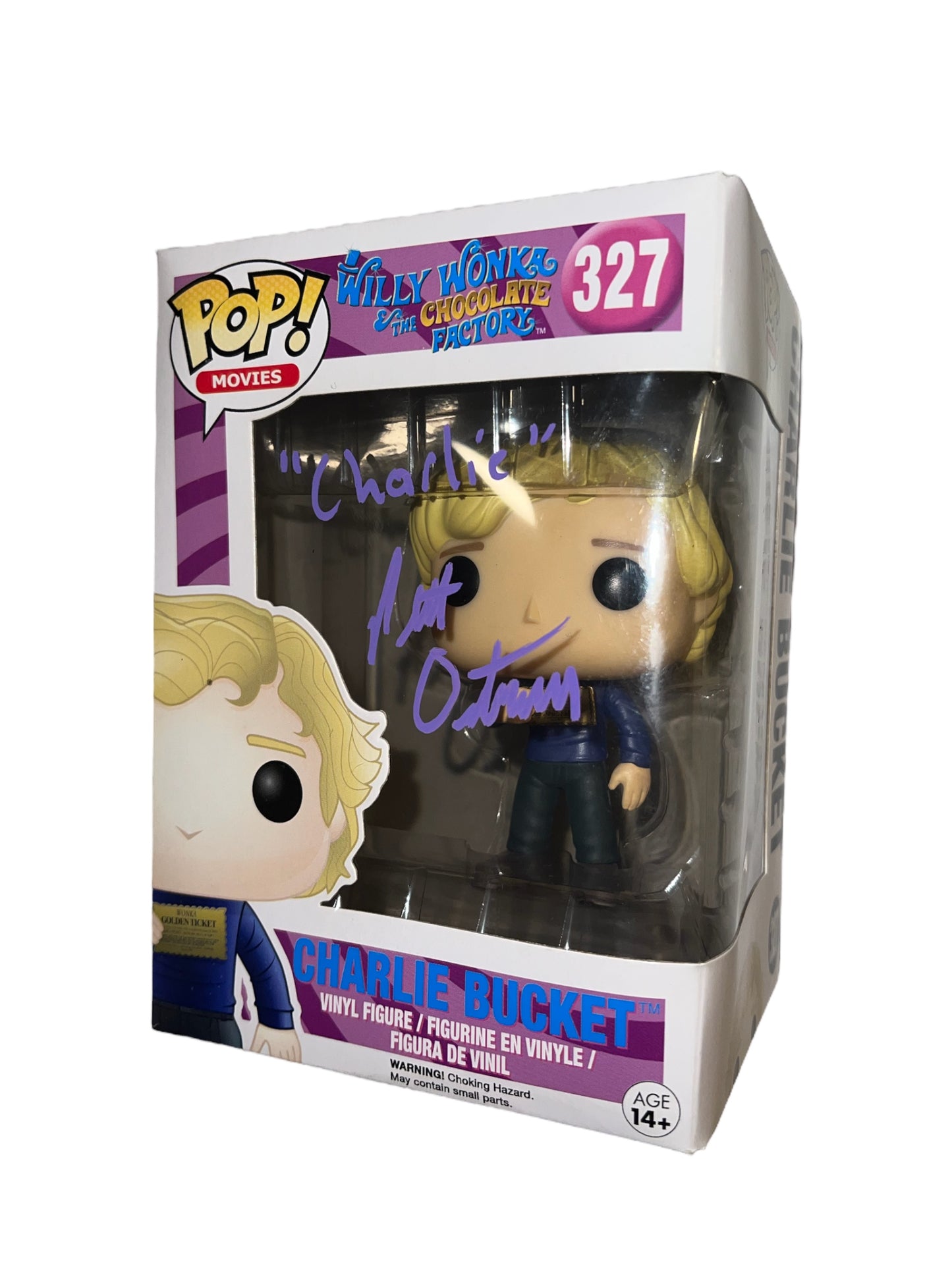 Peter Ostrum ‘Charlie Bucket’ Signed Willy Wonka And The Chocolate Factory Funko Pop