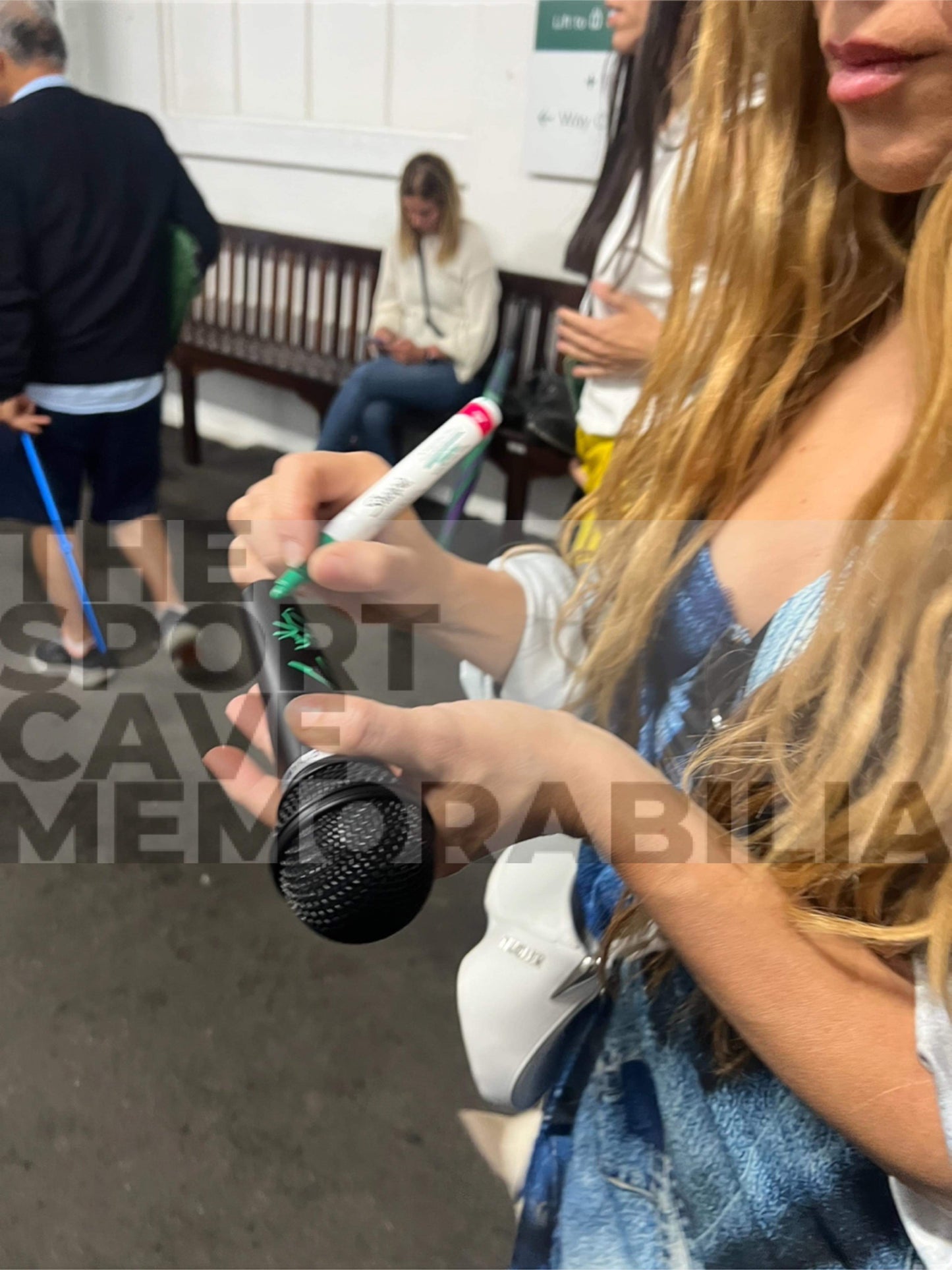 Shakira Signed Microphone