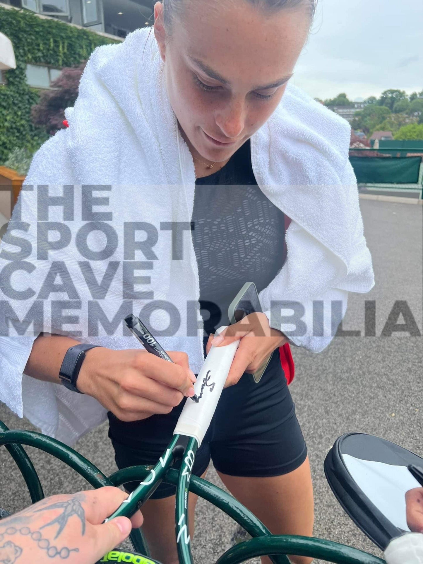 Aryna Sabalenka Signed Babolet Wimbledon Tennis Racket