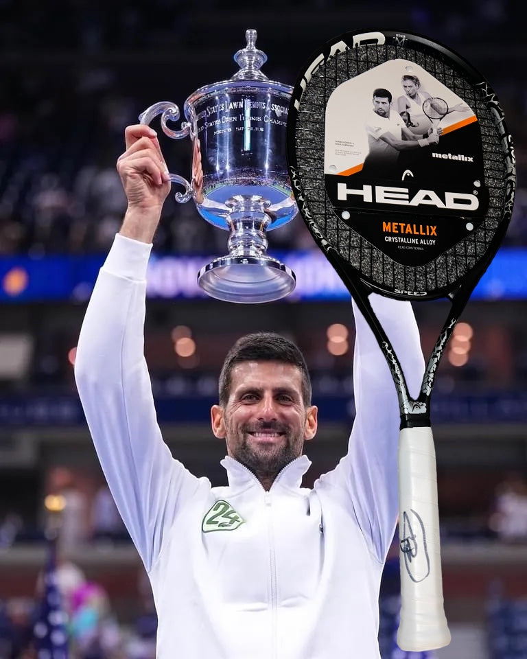 Novak Djokovic Signed Head Speed Tennis Racket