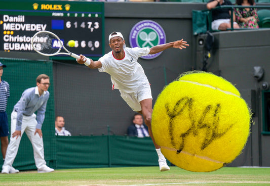 Christopher Eubanks Signed Tennis Ball