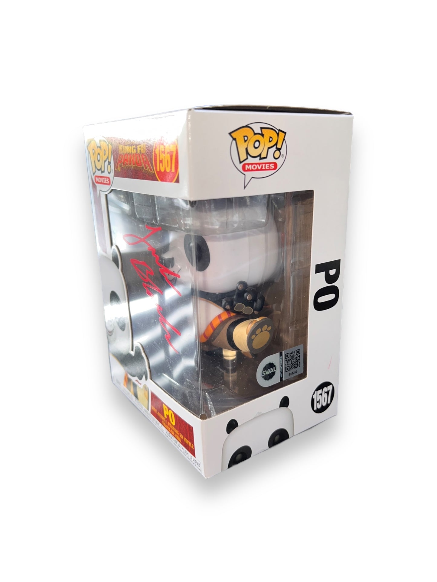 Jack Black Signed Po - Kung Fu Panda Funko Pop (SWAU AUTHENTICATED)