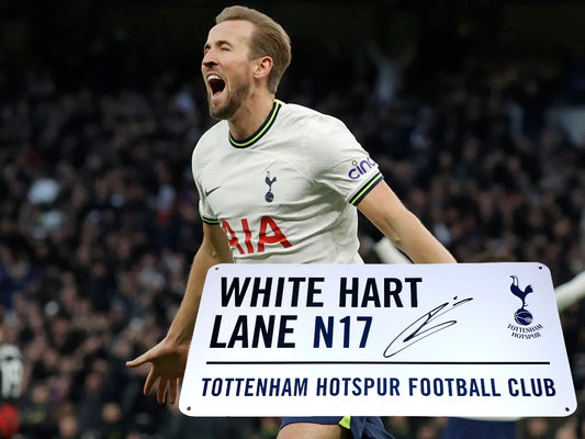 Harry Kane Signed Tottenham Hotspur Street Sign