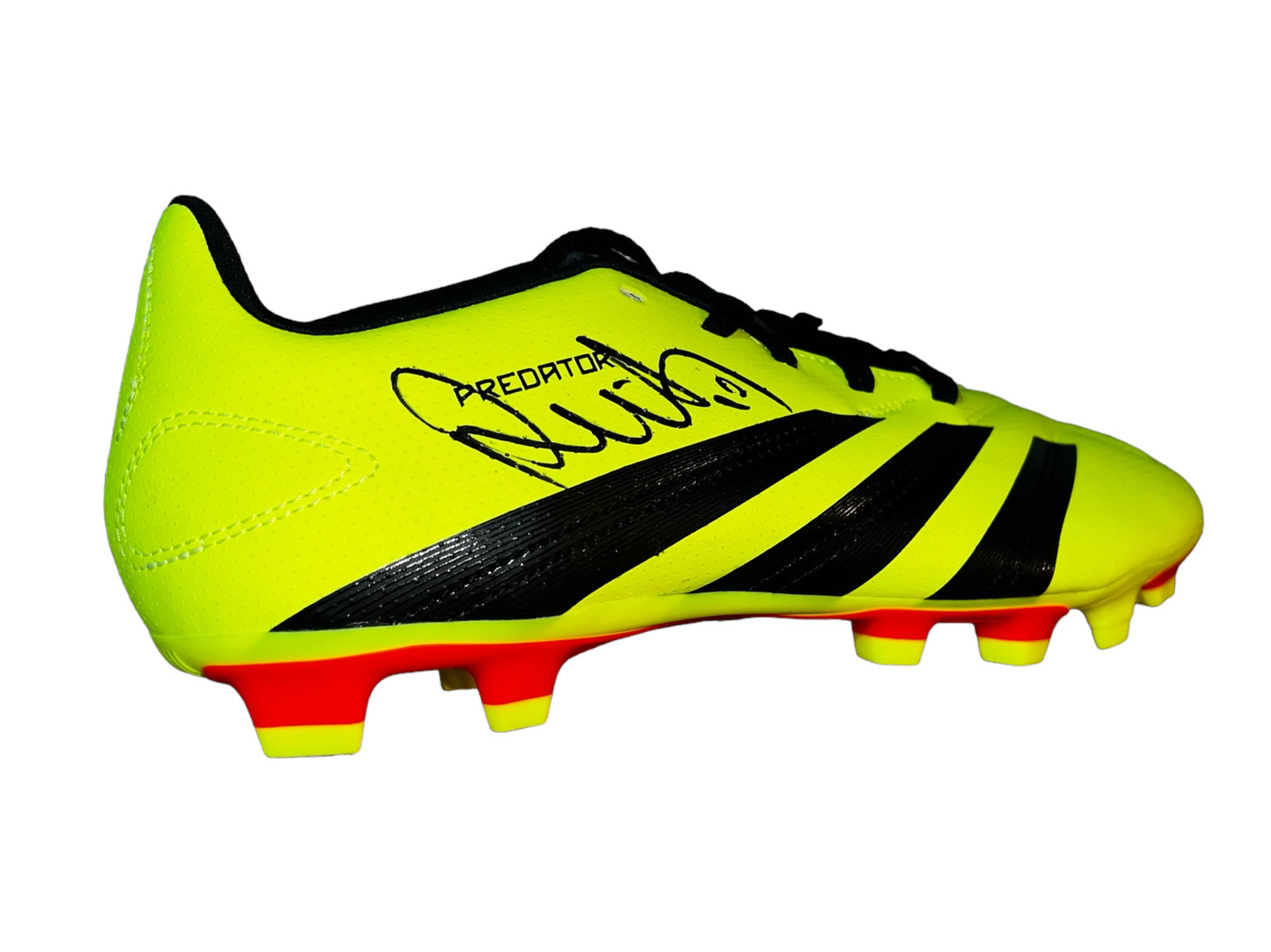 Rui Costa Signed Adidas Football Boot