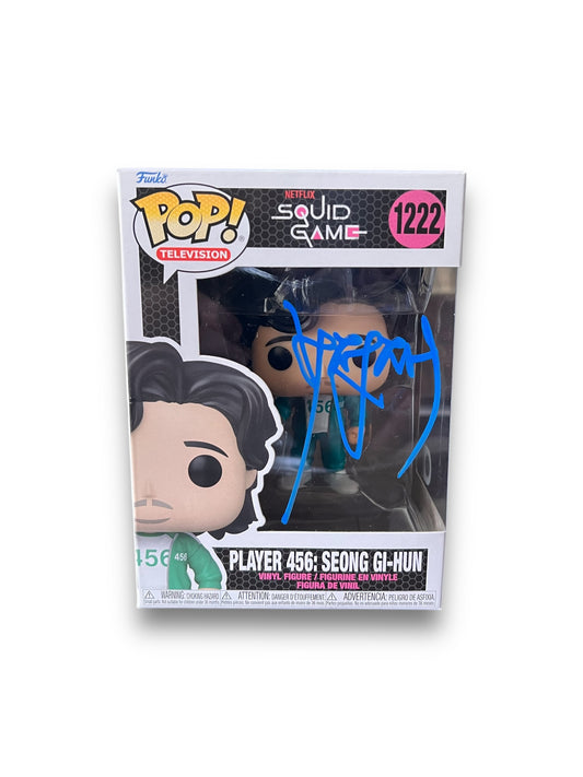 Lee Jung-Jae Signed ‘Player 456: Seong Gi Hun’ Squid Game Funko Pop (SWAU AUTHENTICATED)