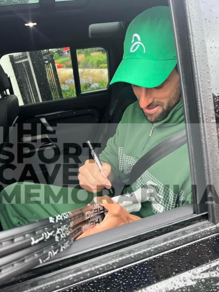 Novak Djokovic Signed Head Speed Tennis Racket